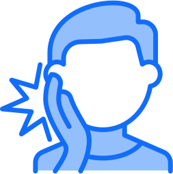 Tooth pain icon - Emergency dentist Potters Bar
